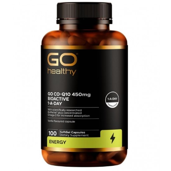 Go Healthy 高之源 辅酶CoQ10 最高含量 450mg 一天一颗 100粒